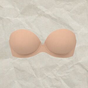 Victoria's Secret Tan Strapless Bra